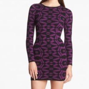 Presley Skye Body-Con Sweater dress